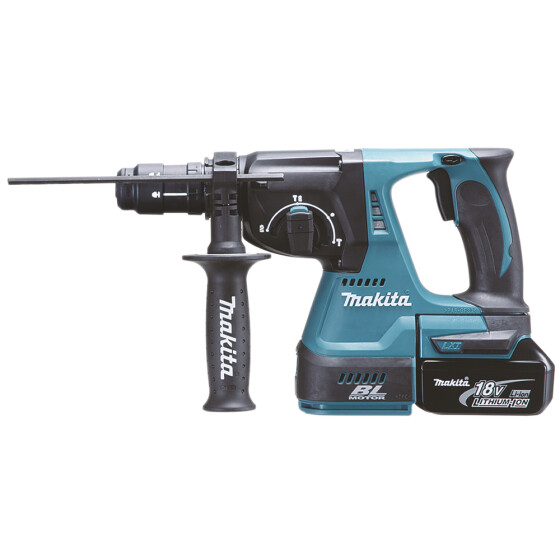 Makita Akku-Kombihammer 18V SDS-PLUS 24 mm 2,0 J DHR243RTJ