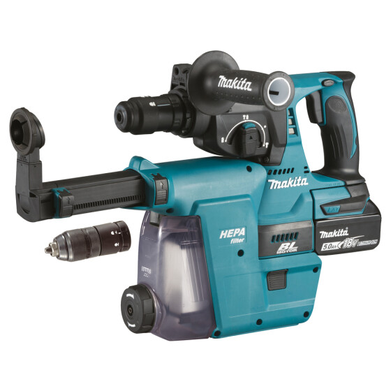 Makita Akku-Kombihammer 18V SDS-PLUS 24 mm 2,0 J DHR243RTJW