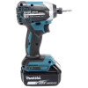 Makita Akku-Schlagschrauber 18V 1/4" 170 Nm 0-3.400 min-1 DTD153RTJ