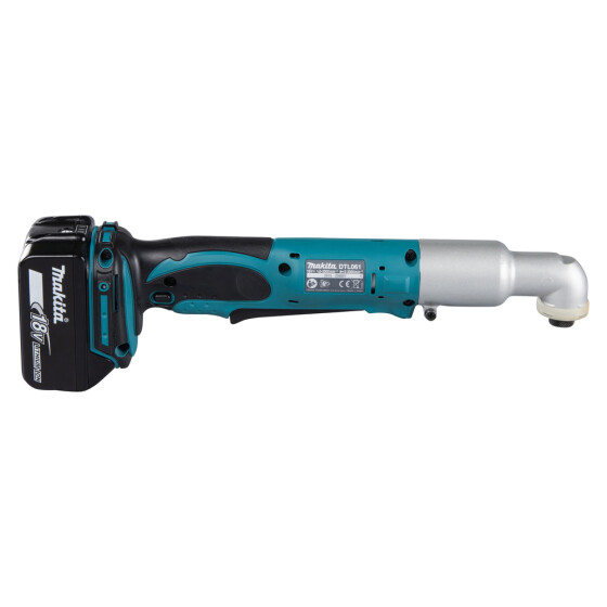 Makita Akku-Winkelschlagschrauber 18V 1/4" 60 Nm 0-2.000 min-1 DTL061RT1J