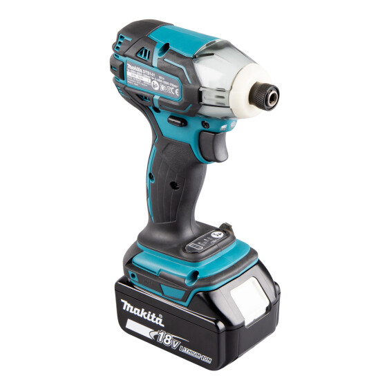 Makita Akku-Impulsschrauber 18V 1/4" 40 Nm 0-3.200 min-1 DTS141RTJ