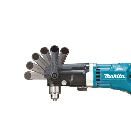 Makita Akku-Winkelbohrmaschine 2x18V 136 Nm 0-1.400 min-1 DDA460ZK