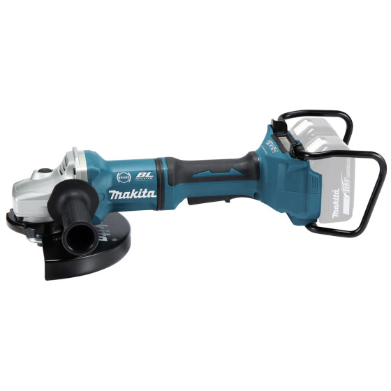 Makita Akku-Winkelschleifer 2x18V 230 mm 6.000 min-1 DGA900ZKX2