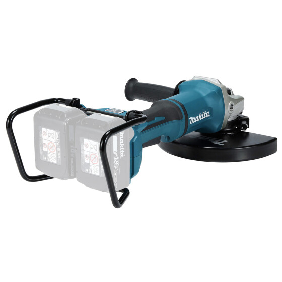 Makita Akku-Winkelschleifer 2x18V 230 mm 6.000 min-1 DGA901ZKU2