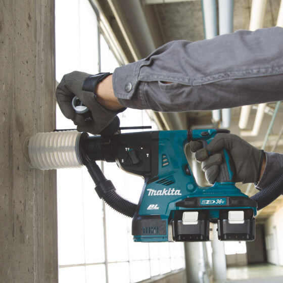 Makita Akku-Kombihammer 2x18V SDS-PLUS 28 mm 2,8 J DHR280ZJ