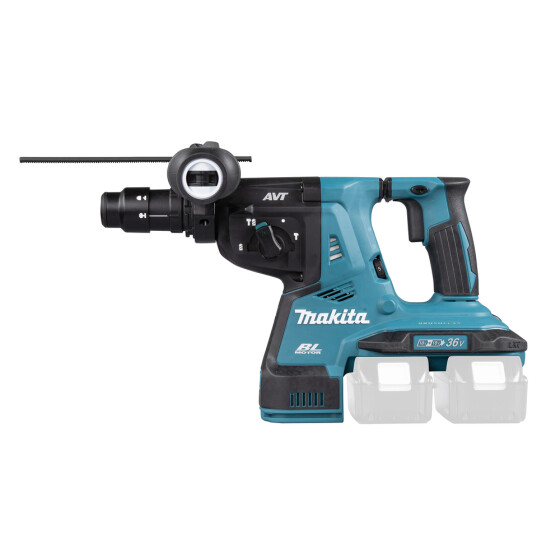 Makita Akku-Kombihammer 2x18V SDS-PLUS 28 mm 2,9 J DHR281ZJ