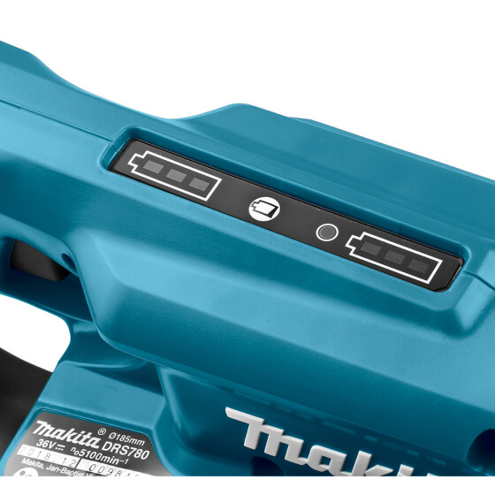 Makita Akku-Handkreissäge 2x18V 65 mm 5.100 min-1 DRS780Z