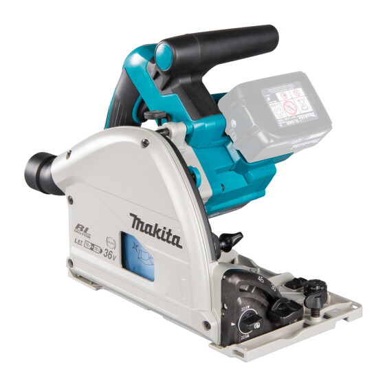 Makita Akku-Tauchsäge 2x18V 2.500-6.300 min-1 56 mm DSP600ZJ