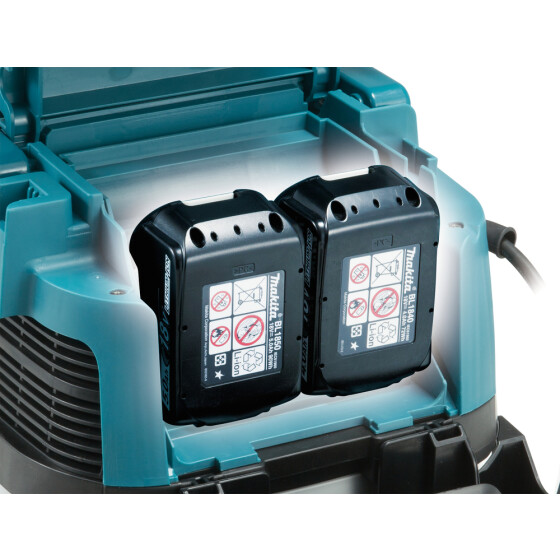 Makita Akku-Staubsauger 2x18V 15 l Nass/Trocken L Hybrid DVC150LZ