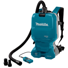 Makita Akku-Rucksackstaubsauger 2x18V 110 mbar 6 l DVC665ZU