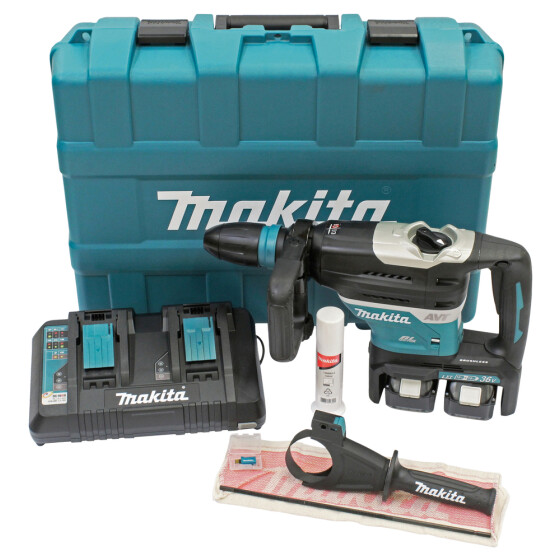 Makita Akku-Kombihammer 2x18V SDS-MAX 40 mm 8,0 J DHR400PG2U