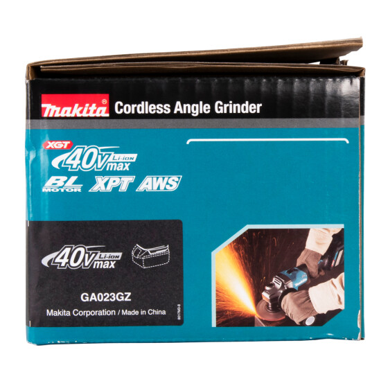 Makita Akku-Winkelschleifer XGT 40V max. 125 mm 3.000-8.500 min-1 GA023GZ