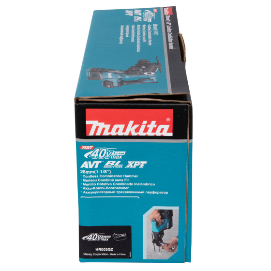 Makita Akku-Kombihammer XGT 40V max. SDS-PLUS 2,8 J 28 mm HR003GZ