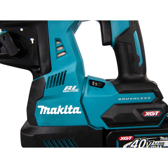 Makita Akku-Kombihammer XGT 40V max. SDS-PLUS/Bohrfutter 2,9 J 28 mm HR004GZ