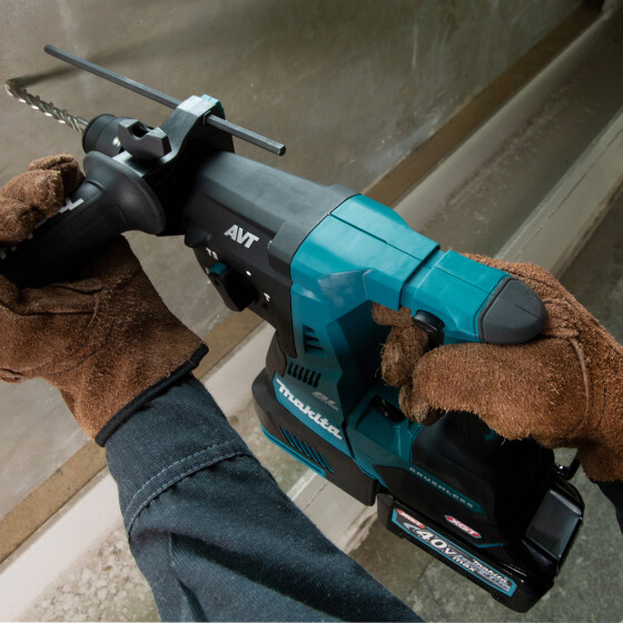 Makita Akku-Kombihammer XGT 40V max. SDS-PLUS/Bohrfutter 2,9 J 28 mm HR004GZ