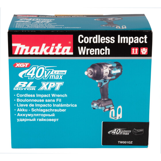 Makita Akku-Schlagschrauber XGT 40V max. 3/4" 1.800 Nm 0-1.800 min-1 TW001GZ