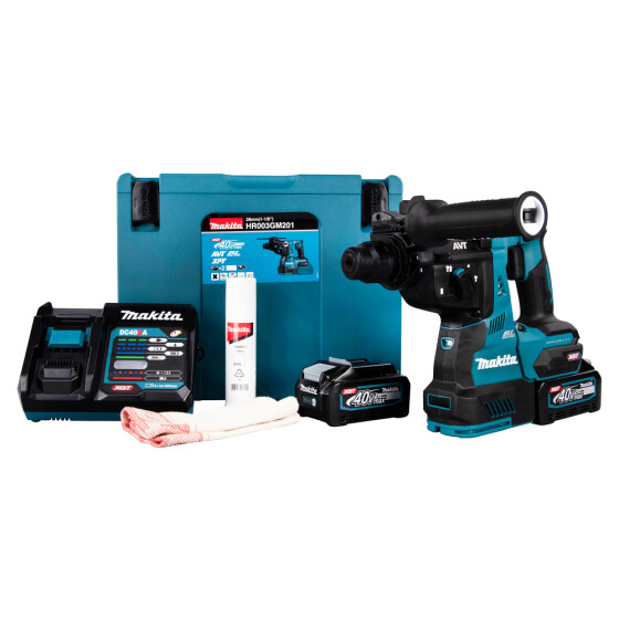 Makita Akku-Kombihammer XGT 40V max. SDS-PLUS 2,8 J 28 mm HR003GM201