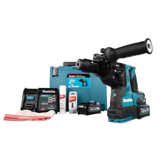 Makita Akku-Kombihammer XGT 40V max. SDS-PLUS/Bohrfutter 2,9 J 28 mm HR004GM201