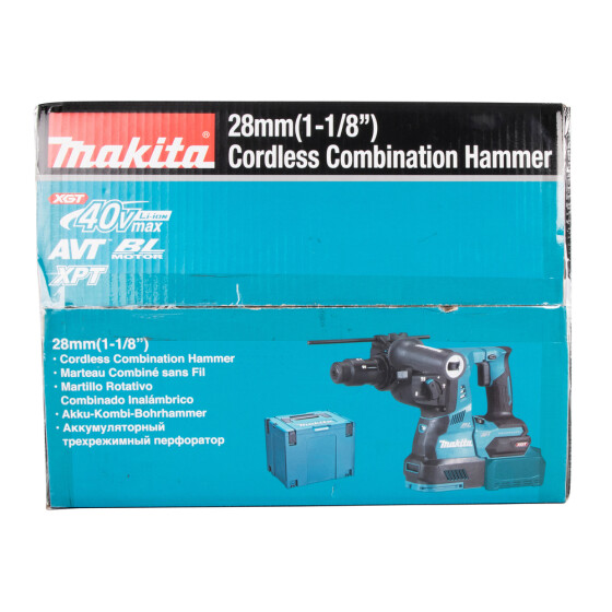 Makita Akku-Kombihammer XGT 40V max. SDS-PLUS/Bohrfutter 2,9 J 28 mm HR004GM201