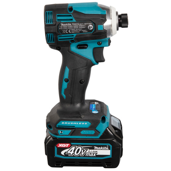 Makita Akku-Schlagschrauber XGT 40V max. 1/4" 220 Nm 0 - 3.700 min-1 TD001GD201