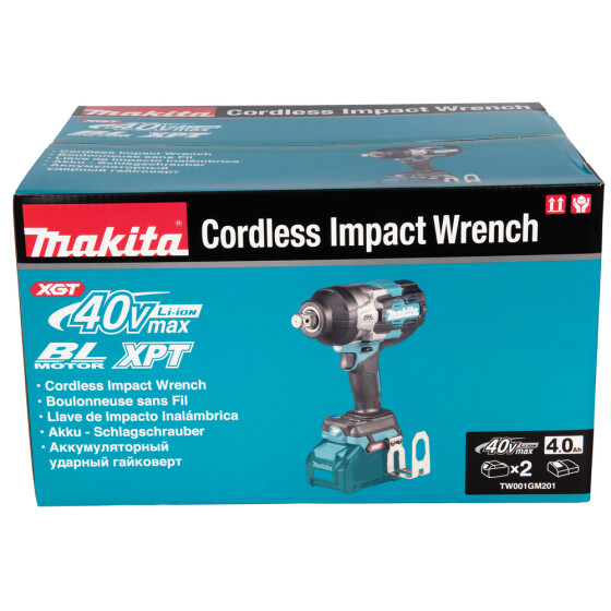 Makita Akku-Schlagschrauber XGT 40V max. 3/4" 1.800 Nm 0 - 1.800 min-1 TW001GM201