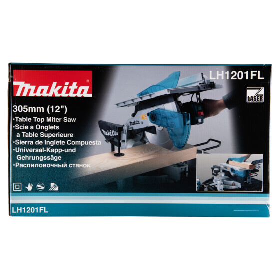 Makita Kapp- und Gehrungssäge 1.650 W 305 mm LH1201FL