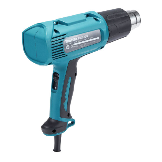 Makita Heißluftgebläse 1.600 W 300-500 l/min 350/500° C HG5030K