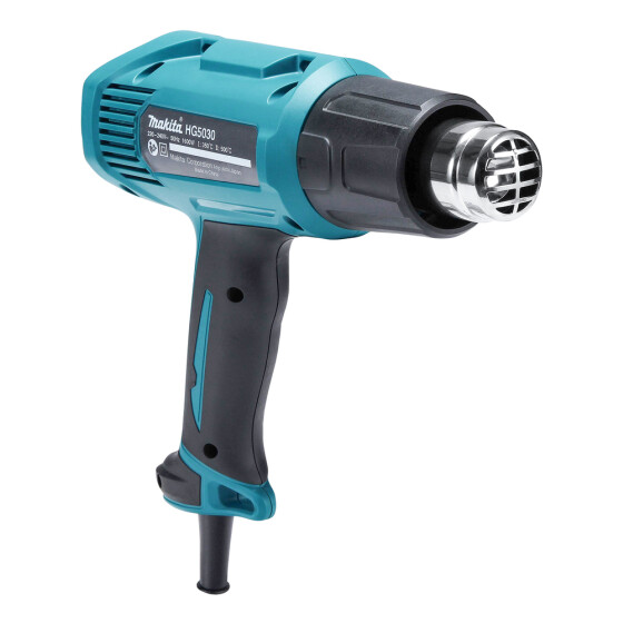 Makita Heißluftgebläse 1.600 W 300-500 l/min 350/500° C HG5030K