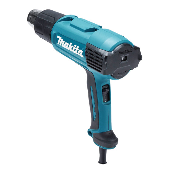 Makita Heißluftgebläse 1.800 W 250/550 l/min 50-600° C HG6031VK