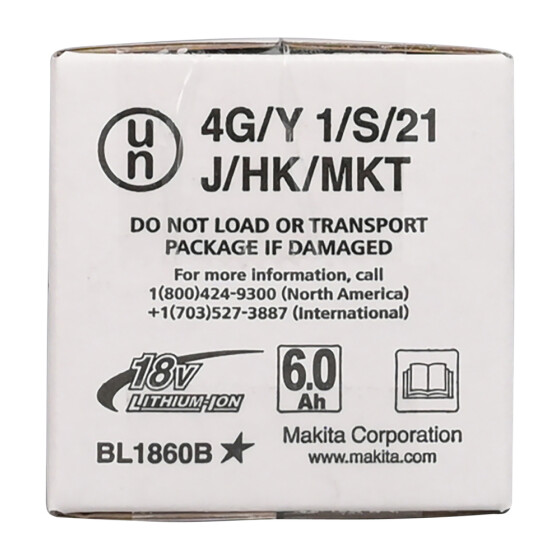 Makita Akku BL1860B LXT 18V 6,0Ah Li-Ion 197422-4