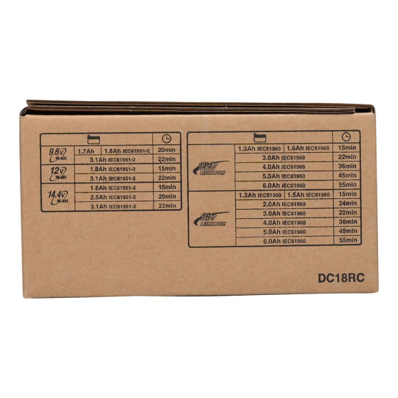 Makita Schnellladegerät DC18RC LXT 14,4V/18V 195584-2