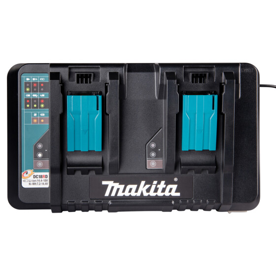 Makita Doppel-Schnellladegerät DC18RD LXT 14,4V/18V 196933-6