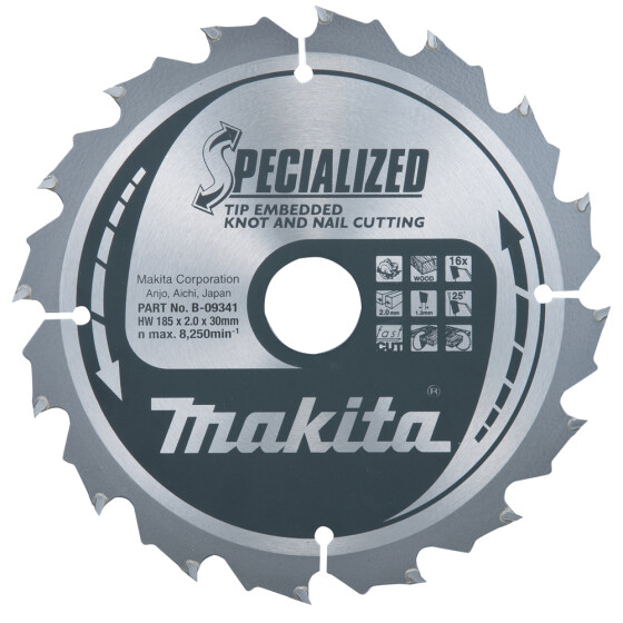 Makita SPECIALIZED Sägeb.190x20x40Z SPECIALIZED Sägeb.190x20x40Z B-42379