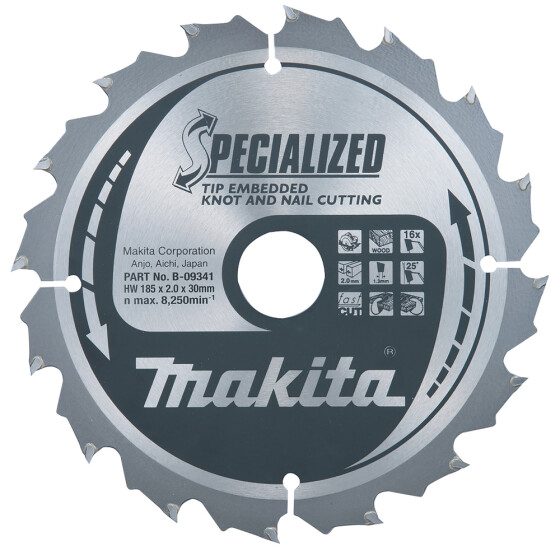 Makita SPECIALIZED Sägeb.260x30x32Z SPECIALIZED Sägeb.260x30x32Z B-42385