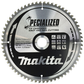 Makita SPECIALIZED Sägeb.260x30x64Z SPECIALIZED...