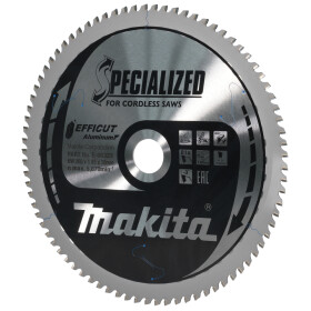 Makita Sägeblatt 260x1,5x30, 81Z EFFICUT Aluminium...