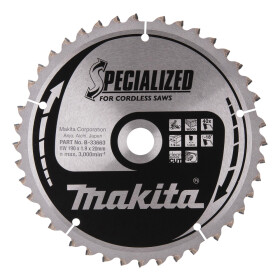 Makita MAKBLADE Sägeb. 190x20x40Z MAKBLADE...