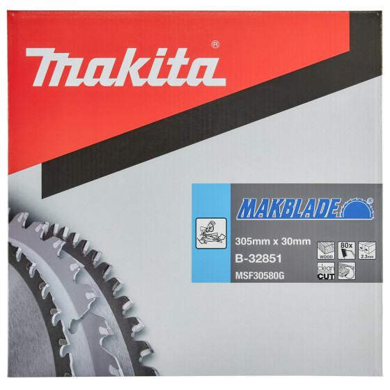 Makita MAKBLADE Sägeb. 305x30x80Z MAKBLADE Sägeb. 305x30x80Z B-32851