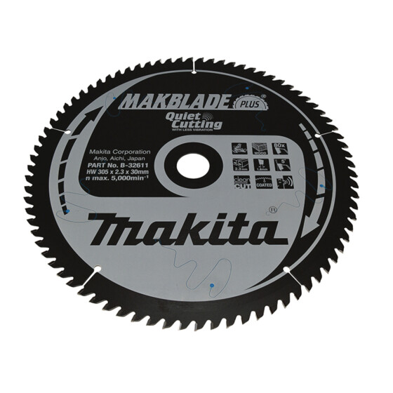 Makita MAKBLADE+ Sägeb. 305x30x80Z MAKBLADE+ Sägeb. 305x30x80Z B-32611