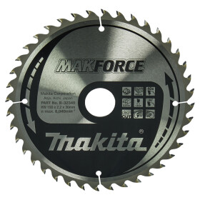 Makita Kreissägeblatt MAKFORCE 190/30 mm 40...