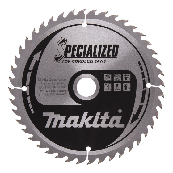 Makita SPECIALIZED Sägeb. 165x20x44Z B-53752