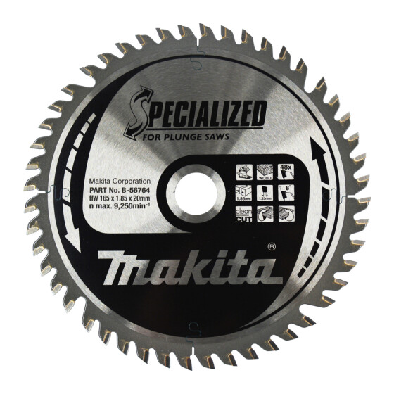 Makita SPECIALIZED Sägeb.165x20x48Z B-56764