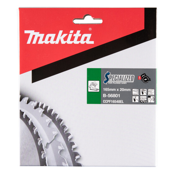 Makita SPECIALIZED Sägeb.165x20x48Z B-56801