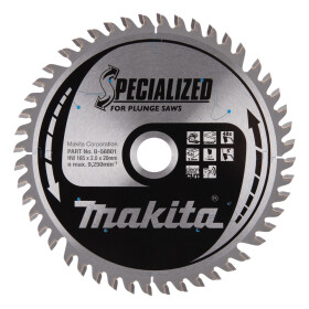 Makita SPECIALIZED Sägeb.165x20x48Z B-56801