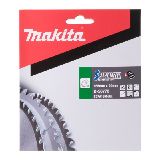 Makita SPECIALIZED Sägeb.165x20x56Z B-56770