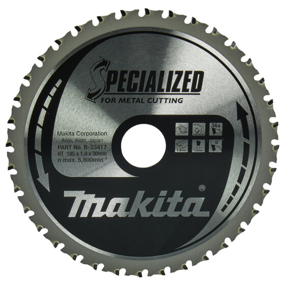 Makita SPECIALIZED Sägeb.185x30x36Z SPECIALIZED Sägeb.185x30x36Z B-33417