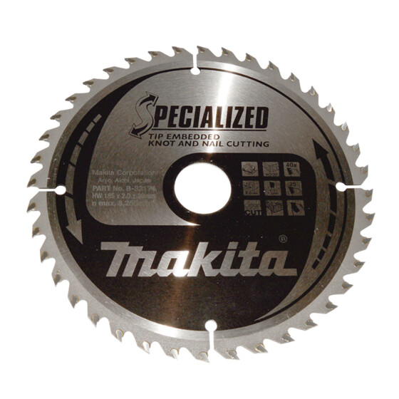 Makita SPECIALIZED Sägeb.185x30x40Z SPECIALIZED Sägeb.185x30x40Z B-33174