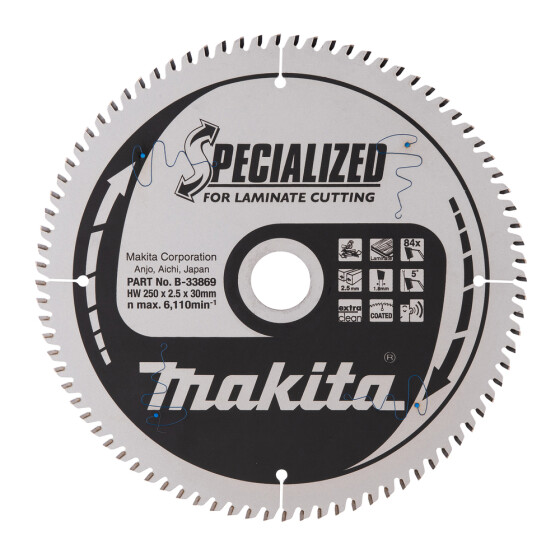 Makita SPECIALIZED Sägeb.250x30x84Z SPECIALIZED Sägeb.250x30x84Z B-33869