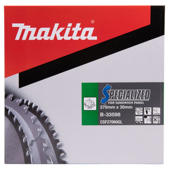 Makita SPECIALIZED Sägeb.270x30x60Z B-33598