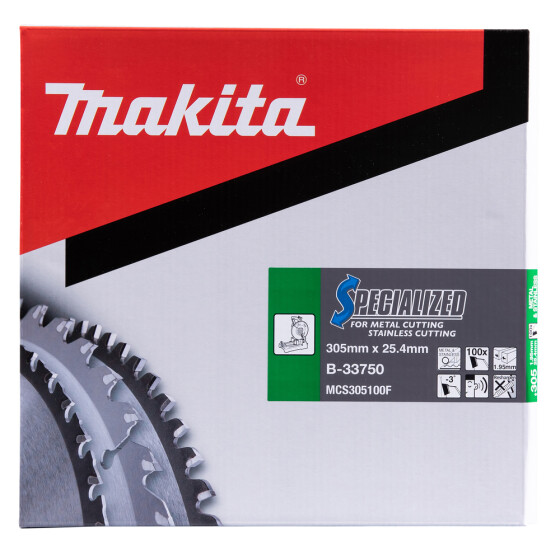 Makita SPECIALIZED Sägeb.305x1"x100Z SPECIALIZED Sägeb.305x1"x100Z B-33750